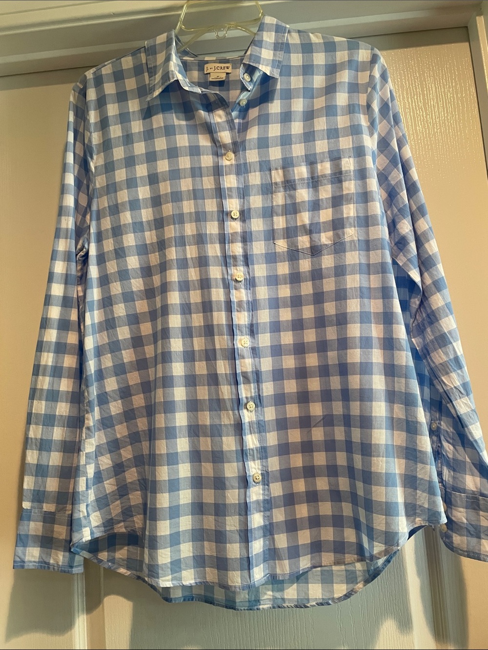 NWOT J. By J. Crew Gingham Shirt